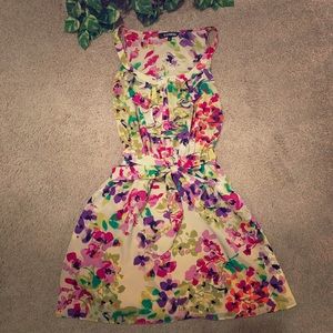 Express A-line Floral Dress | S